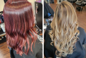 colored hair styles